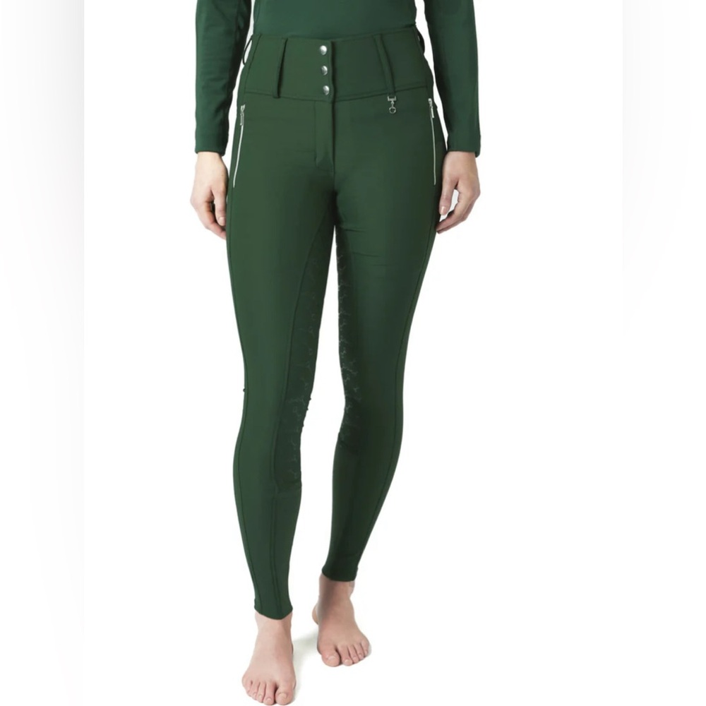 🌲HORZE Andrea Women's High Waist Silicone Full Seat Breeches🌲
